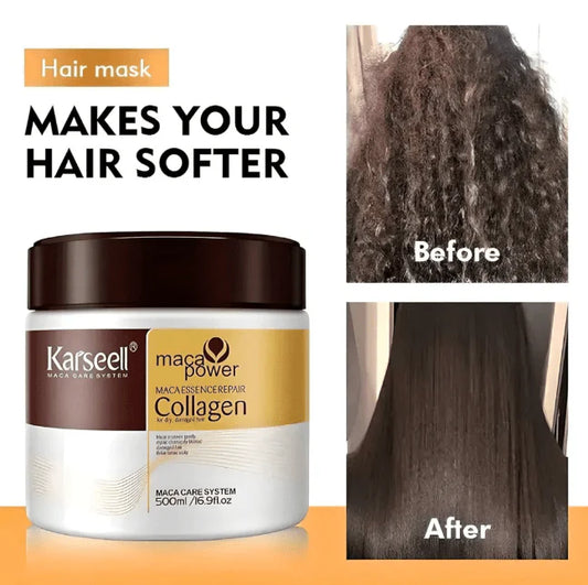 Karseell Hair Repair Collagen Mask. Free Delivery(توصيل مجاني)